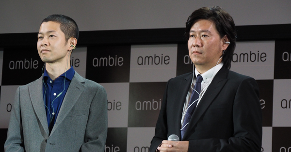 ambie株式会社 開発責任者 三原良太氏/ambie株式会社 代表取締役、WiL,LLC.Co-founder 松本真尚氏