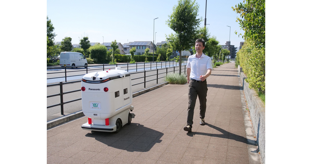パナソニックHD、神奈川県藤沢市にて自動配送ロボットの運用開始 東京